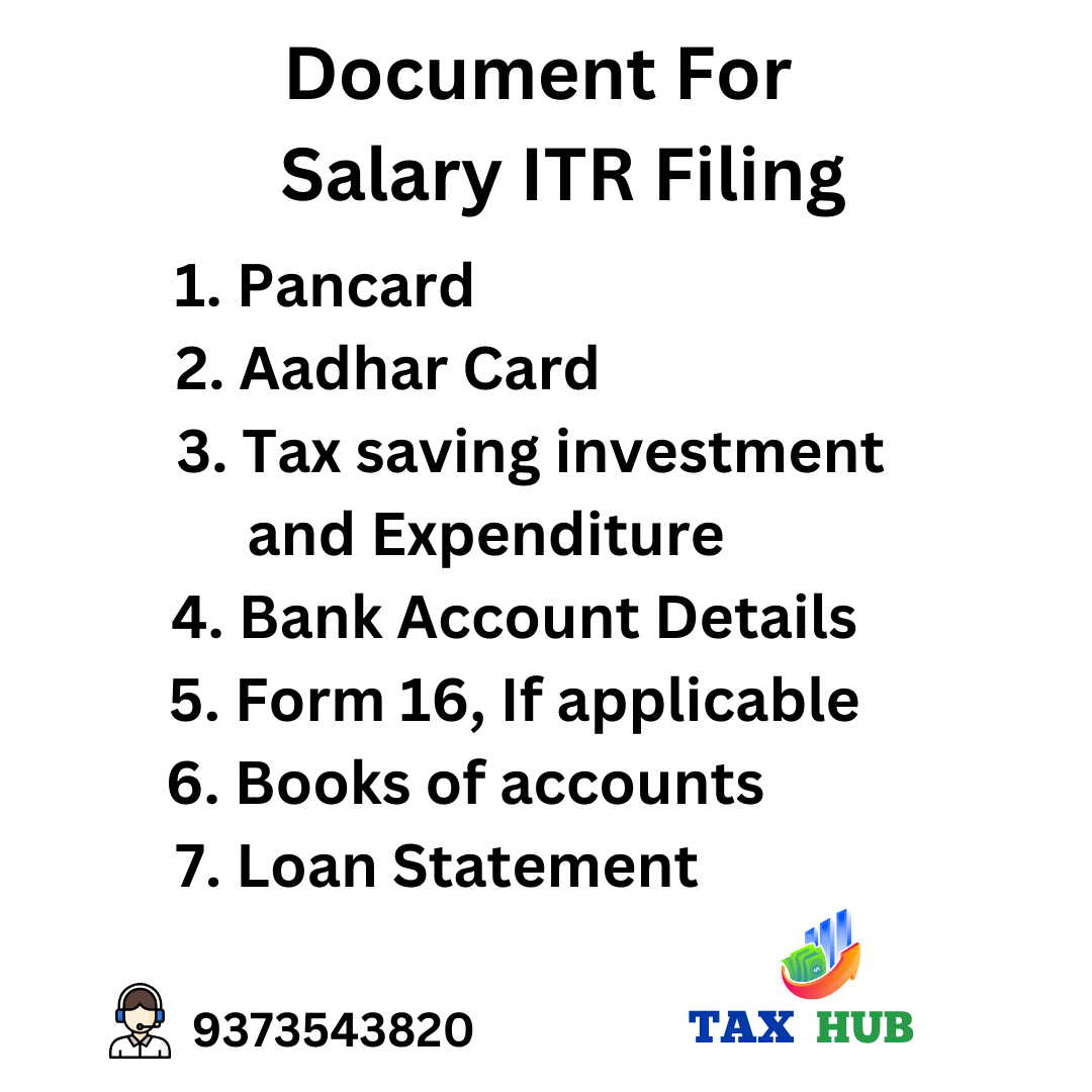 Salary ITR Filing